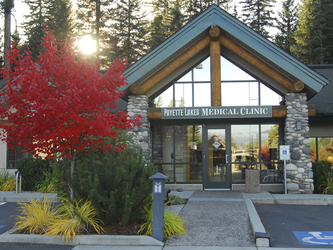 Street view of entrance to St. Luke’s Clinic – Payette Lakes Family Medicine: McCall