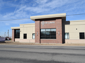 Exterior view of St. Luke’s Clinic – Physician Center: Buhl