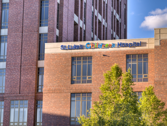Exterior view of St. Luke's Children's Hospital