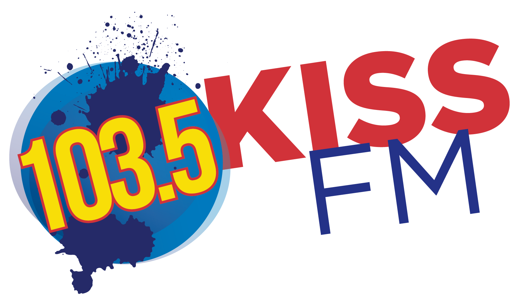 103.5 KISS FM logo