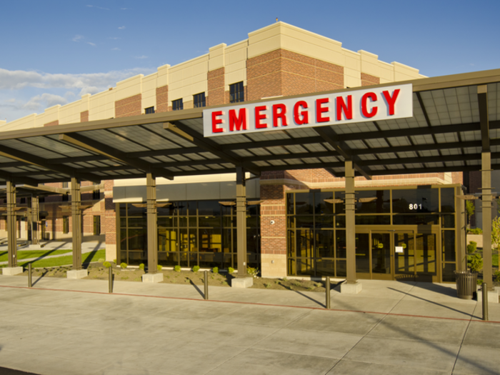 Entrance to Emergency Care at St. Luke's Magic Valley