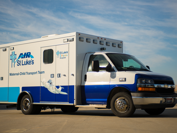 Air St. Luke's ambulance.
