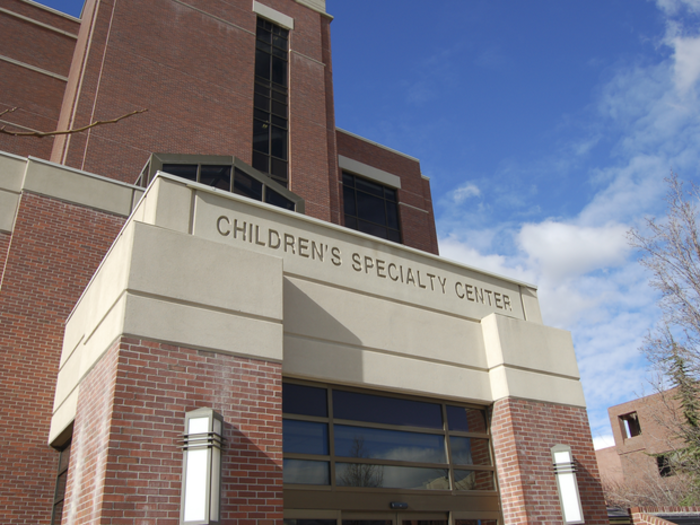 Entrance to St. Luke's Children's Cancer Institute: Boise