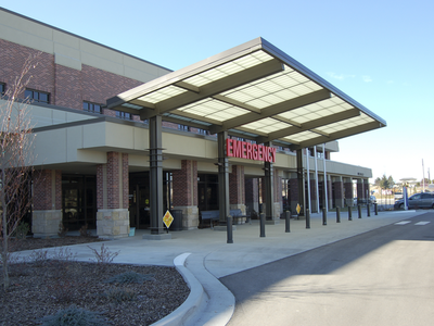 Entrance to Emergency Care at St. Luke's Fruitland