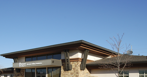 Entrance to St. Luke's Children's Treasure Valley Pediatrics: Meridian