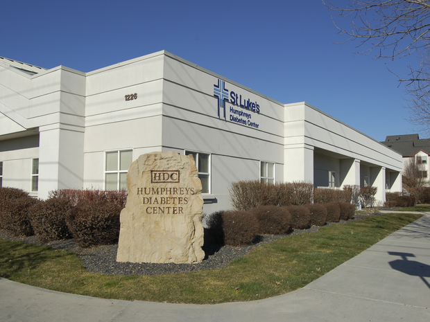 Clean, professional medical spa treatment room with neutral tones at St. Luke's Humphreys Diabetes Center: Boise in Boise