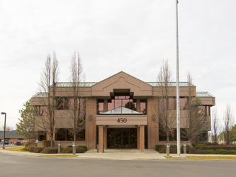 Street view of the office building where St. Luke’s Magic Valley Sleep Institute is located.
