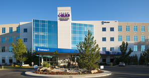 Entrance to Idaho Elks Medical Plaza where St. Luke's Clinic – Wound and Hyperbarics: Boise is located