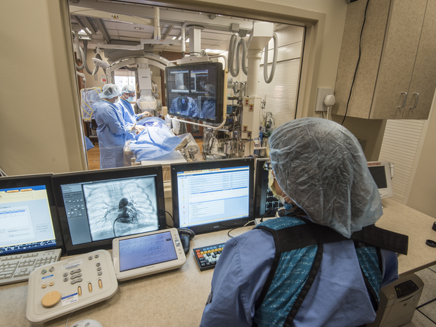 Team of providers in the operating room.