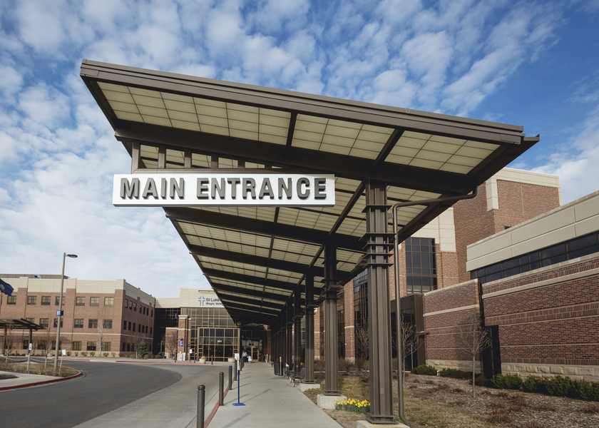 Main Entrance to St. Luke's Magic Valley Medical Center