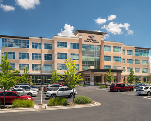 Street view of the West Valley Medical Complex where St. Luke's Clinic – Family Medicine: Caldwell is located