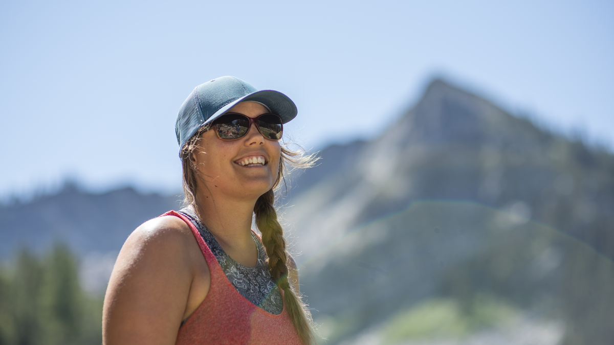 Overhead view of St. Luke's buildings in McCall.