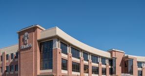 North entrance to St. Luke's Nampa Medical Center where St. Luke's Children's Center for Neurobehavioral Medicine is located