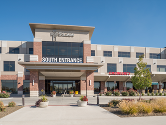 South entrance to St. Luke’s Nampa Medical Center where St. Luke’s Clinic – Behavioral Health is located