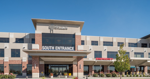 South entrance to St. Luke's Nampa Medical Center where St. Luke's Clinic – Obstetrics and Gynecology is located
