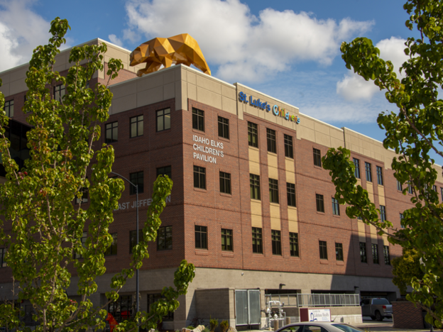 Street view of the Idaho Elks Children’s Pavilion where St. Luke’s Children’s Cardiology: Boise is located.