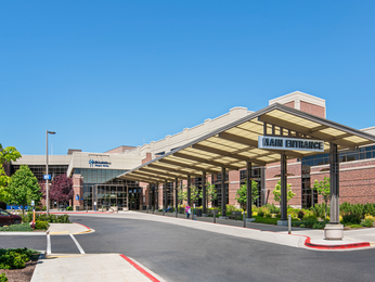 Entrance to St. Luke's Magic Valley Medical Center