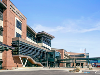 Exterior view of St. Luke’s Center for Orthopedics and Sports Medicine where St. Luke’s Clinic – Orthopedics - Hip & Knee: Boise is located.