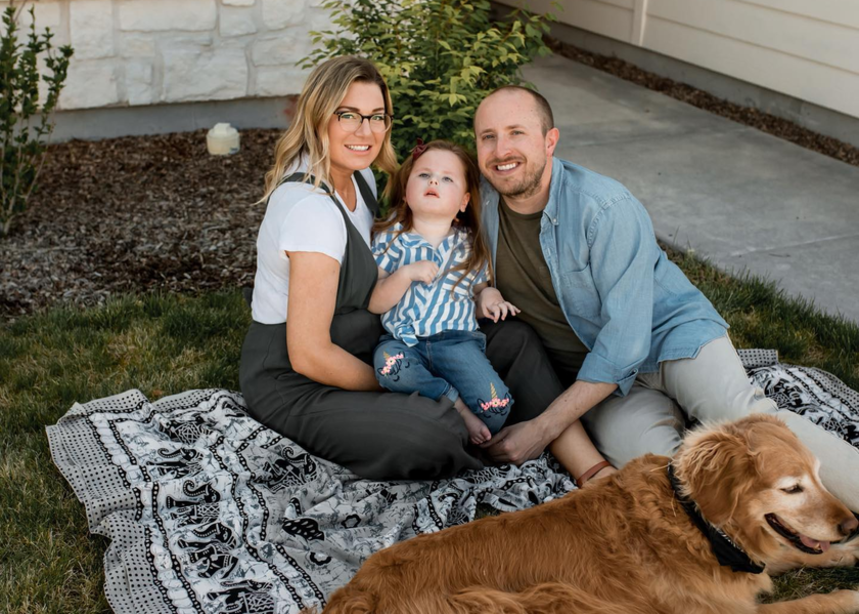 Bree and her family.