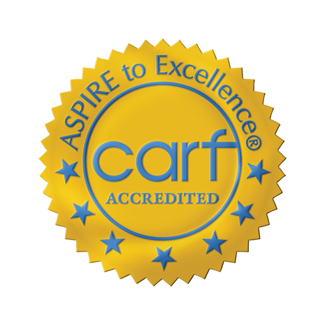 CARF Accreditation gold seal