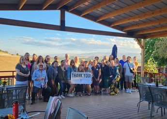 CASA team members say "Thank You!"