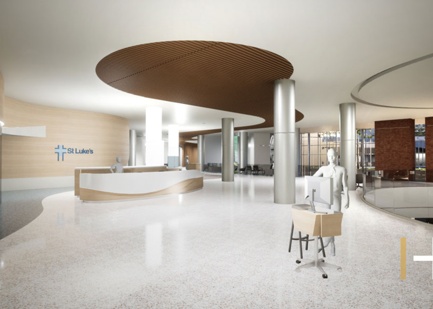 Rendering of the New North Tower Registration Area