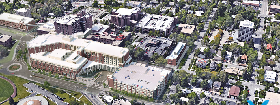Aerial View of the development plans for the Boise campus.
