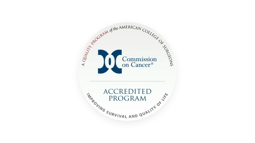 Commission on Cancer Accreditation badge