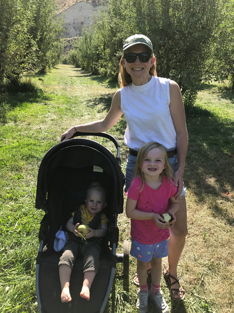 Erica and her family.
