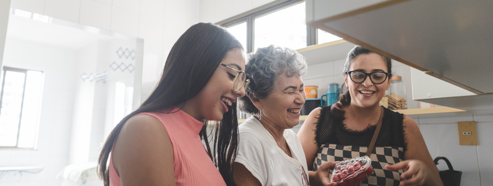Hispanic woman is supported by her friend.