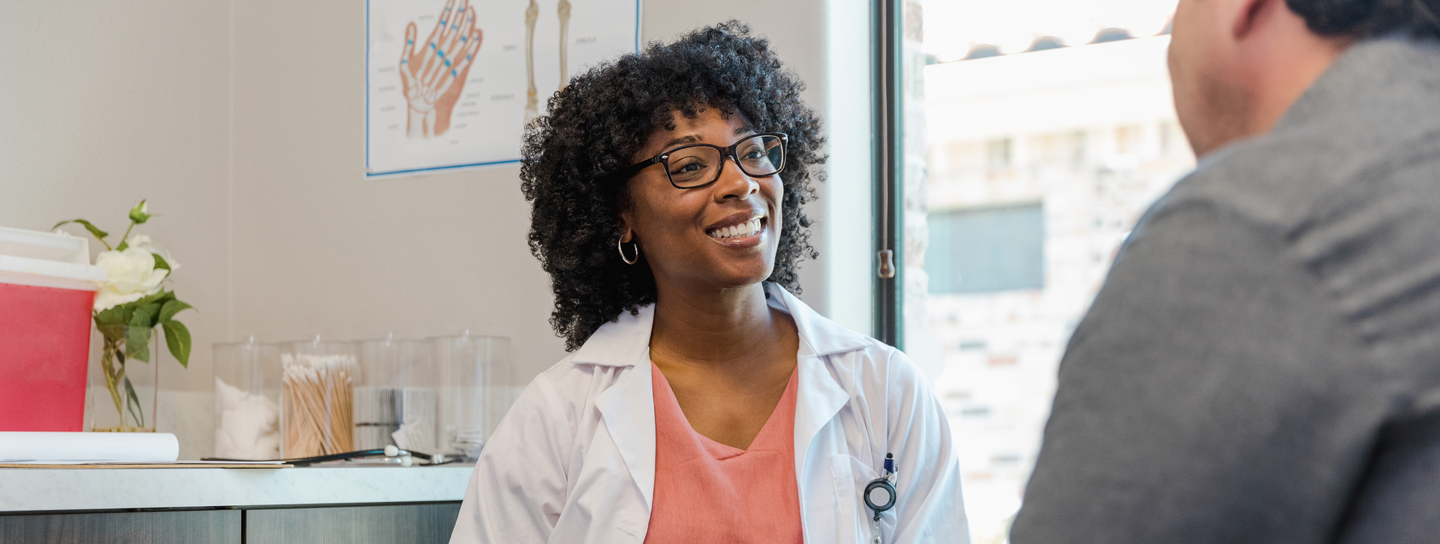 Pharmacists working together to find medicine