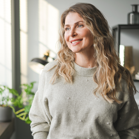 Beautiful middle aged woman