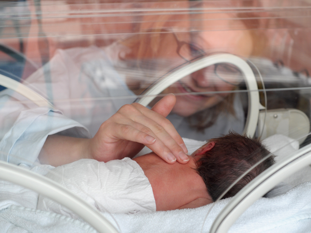 Baby in NICU