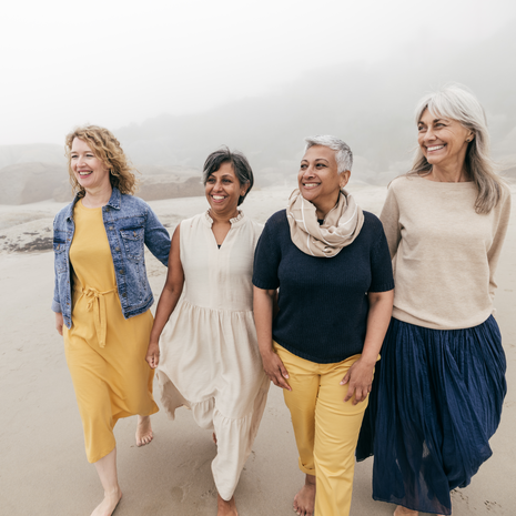 group of older women