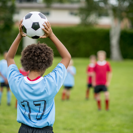 Youth soccer players