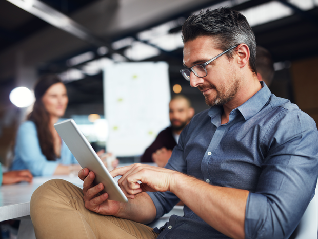 People in a conference room