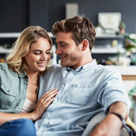 happy young couple