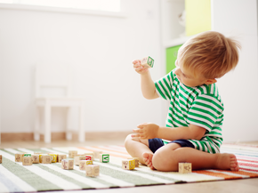 toddler at daycare
