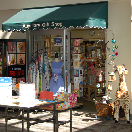 Entrance to gift shop at St. Luke's Meridian Medical Center