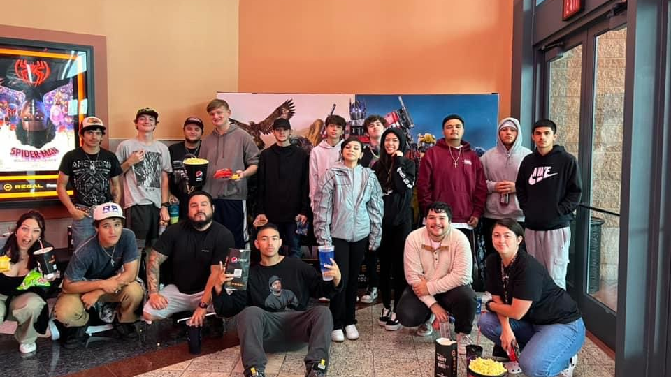  Group photo of young adults