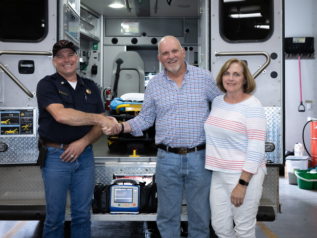 In new community, couple continues legacy of giving through St. Luke's McCall Foundation
