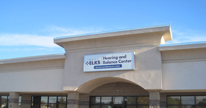 Entrance to Idaho Elks Hearing and Balance Center: Nampa