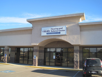 Entrance to Idaho Elks Hearing and Balance Center: Nampa