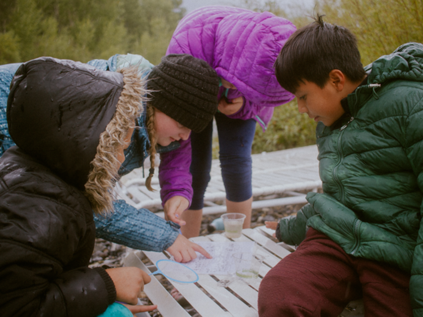  Kids at Idaho BaseCamp