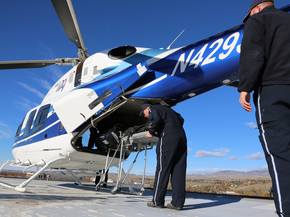 Air St. Luke's helicopter