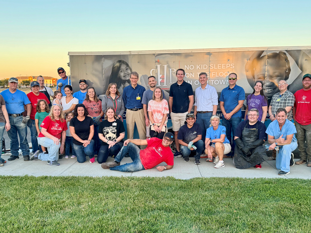 ‘Meet that need’: St. Luke’s Magic Valley team uses hospital parking lot to build beds for local kids
