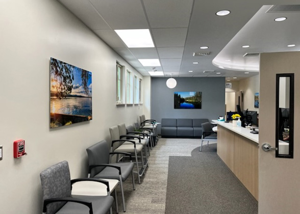Clinic waiting room