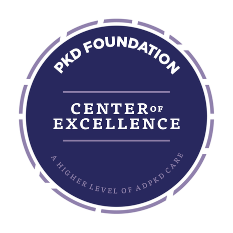 PKD Foundation Centers of Excellence Logo