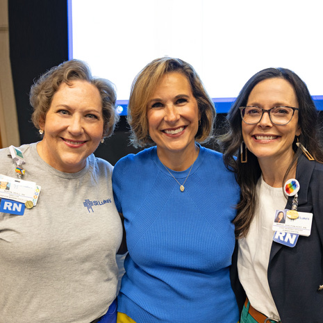 Members of St. Luke’s leadership team.