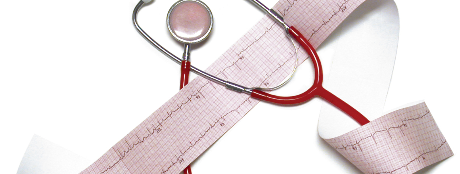 A stethescope with an ekg readout
